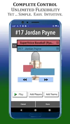 BallparkDJ Walkout Intros android App screenshot 4