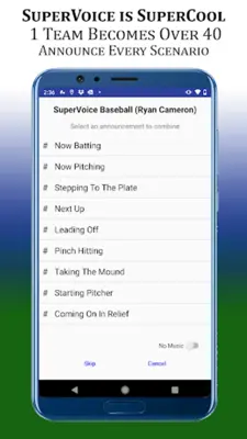 BallparkDJ Walkout Intros android App screenshot 5